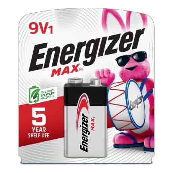 Energizer MAX 9V Alkaline Battery