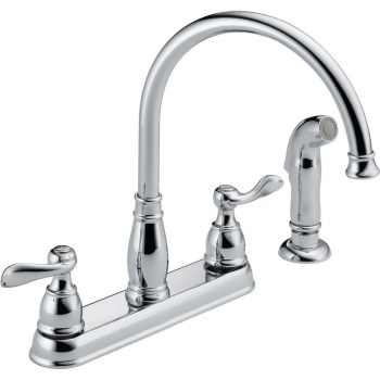 Delta Faucet 21996LF Chr 2h W/Spr Kt Faucet