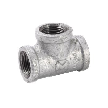 Anvil/Mueller Malleable Tee, Galvanized - 3/4"