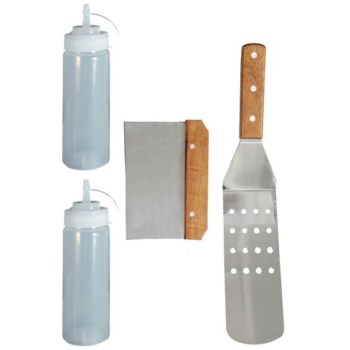 Griddle Tool Kit ~ 4 Pieces