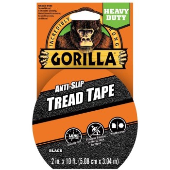 Anti-Slip Tread Tape, Black ~ 2" x 10 ft