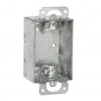 Deep Switch Box With Ear Clamps, 3 x 2 inch