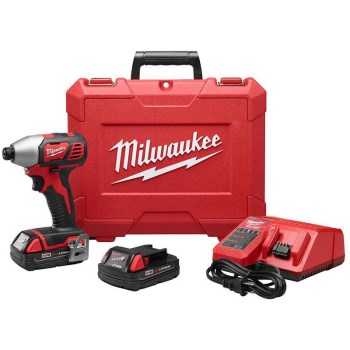 Milwaukee Tool  2656-22CT M18 1/4 Imp Drvr Kit
