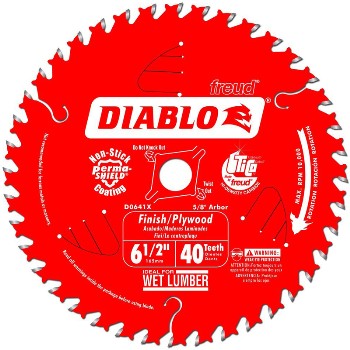 6-1/2 40t Finish Blade