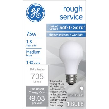 75w Rough Service Bulb