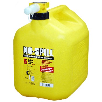 No-spill 1457 Diesel Fuel Can, No Spill ~ 5 Gallon