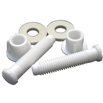 Larsen - Toilet Seat Hinge Bolt Set, 7/16"