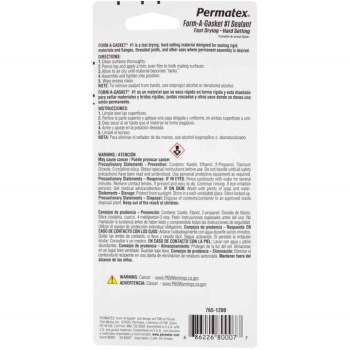Permatex Form-A-Gasket #1 Sealant - 1.5 oz