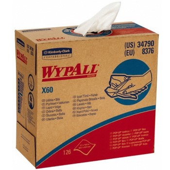 Kimberly Clark 34790 X60 Wypall Teri Wipes