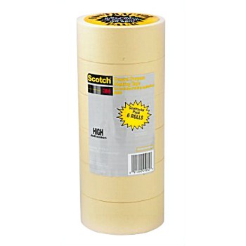 3M 021200958335 Painters Masking Tape - 1.5"  x 60 Yd