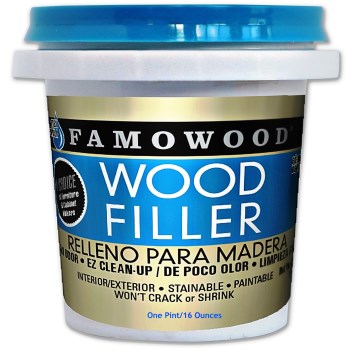 Eclectic 40022126 Famowood Latex Wood Filler, Natural ~ Pint