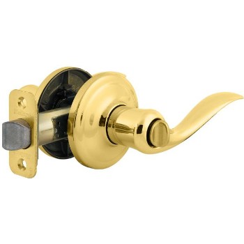 Tustin Privacy Lock ~ Polished Brass