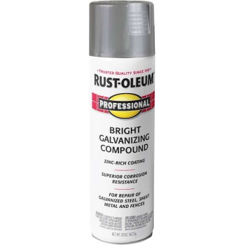 Bright Galvanized Spray Paint, Silver ~ 20 oz