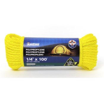 1/4x100 Hlw Poly Rope