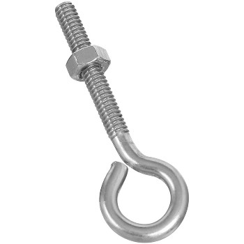 Stainless Steel Eye Bolt, 1/4 x 3 inch