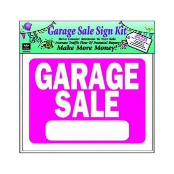 Hy-Ko KIT-13 Garage Sale Sign Kit 