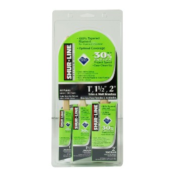 3pk P+P Brush Kit