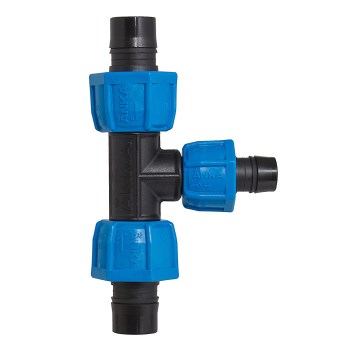 Watts ANKA Reinforced Nylon Reducing Tee - 1" x 1" x 3/4"