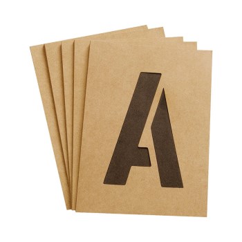 Number/Letter Stencils - 4"