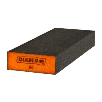 Diablo Extended Flat Edge Sanding Sponge, Medium - 60G