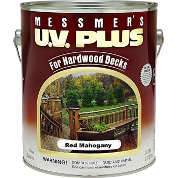 UV Plus Low VOC for Hardwood Decks,  Red Mahogany ~ Gallon