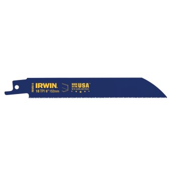 Irwin WeldTec Reciprocating Saw Blade - 6" x 18 TPI