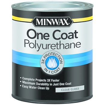 One Coat Polyurethane, Gloss ~ Qt