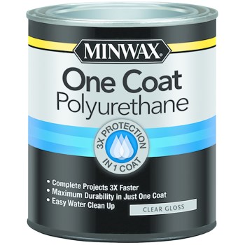 Minwax 356100000 35610 Qt Gl One Coat Poly