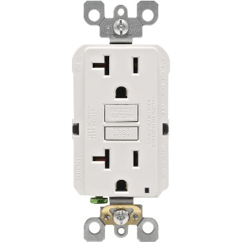 Leviton R02-GFNT2-KW White 20a Gfci