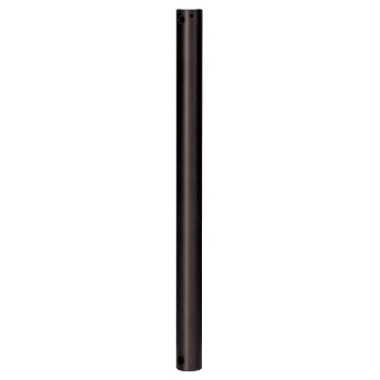 Hardware House 564518 Ceiling Fan Downrod ~ Black, 3/4" x 48"