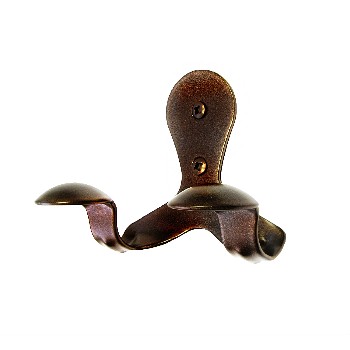 Double Smart Hook,  Oil Rubbed Bronze Finish 