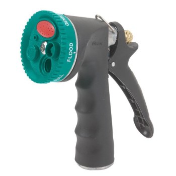Hose Nozzle, Select a Spray  - 7 Patterns,
