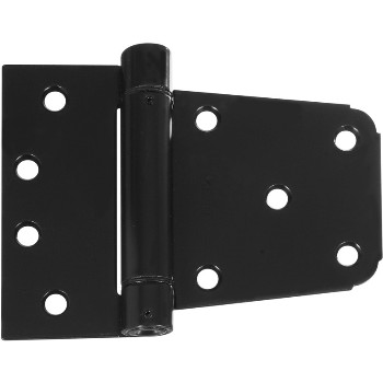 National N342-774 Auto Close Gate Hinge, Black ~ 3 1/2"