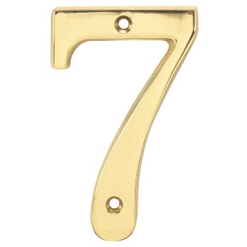 House Number 7, 4 inch