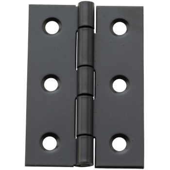 Broad Decorative Hinges, Oil Rub'd Bronze Finish ~  2" x 1 3/8"