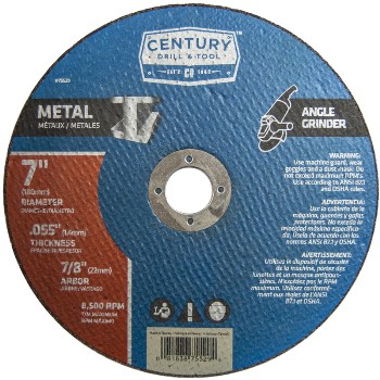 Century Drill &amp; Tool   75529 7in. X.055 Metal Cut Wheel