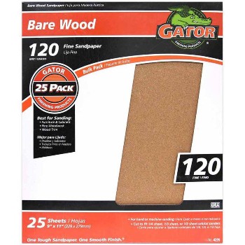 Ali Industries 4226 Sandpaper, Garnet ~ 120 Grit