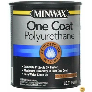 One Coat Polyurethane, Semi-Gloss ~ Qt