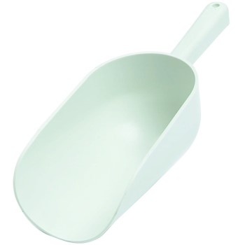 Miller Mfg 89 2 Pt Wh Plastic Feed Scoop