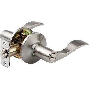 Masterlock Wl0115 Entry Lock, Wave ~ Satin Nickel - K4