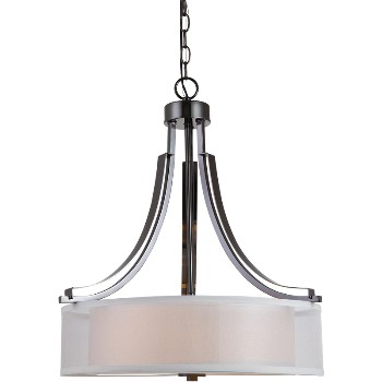 Hardware House 223812 El Dorado Chandlier, 3 Light ~ Ebony Glaze