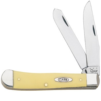 Case Knives 161 Trapper Knife - Yellow