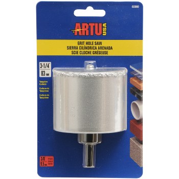 ArtuUSA 02860 3-1/4in. Tc Grit Hole Saw