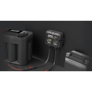 2 Bank Battery Charger