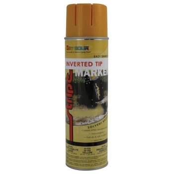 Stripe Inverted Marking Paint, Hi-Vis Yellow - 20 oz