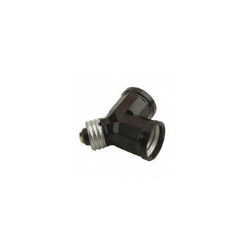 Leviton 007-128 Twin Socket Adapter