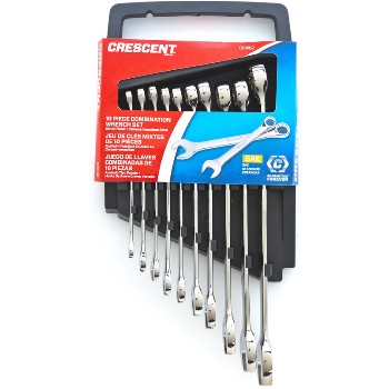 Apex/Cooper Tool  CCWS2 10pc Sae Combo Wrnch Set