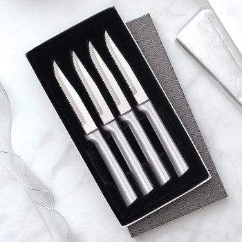 Alum Serrated Stk Knives
