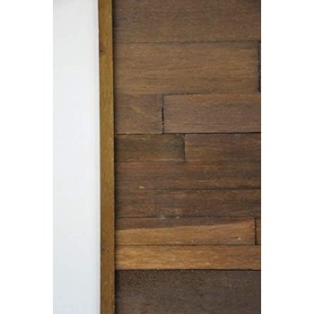 MyWoodWall Java Peel & Press Wood Trim - 6 Pk