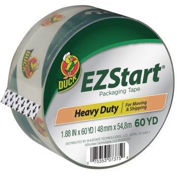 Sealing Tape, Clear, EZ-Start  ~ 1.88" x 60 Yds